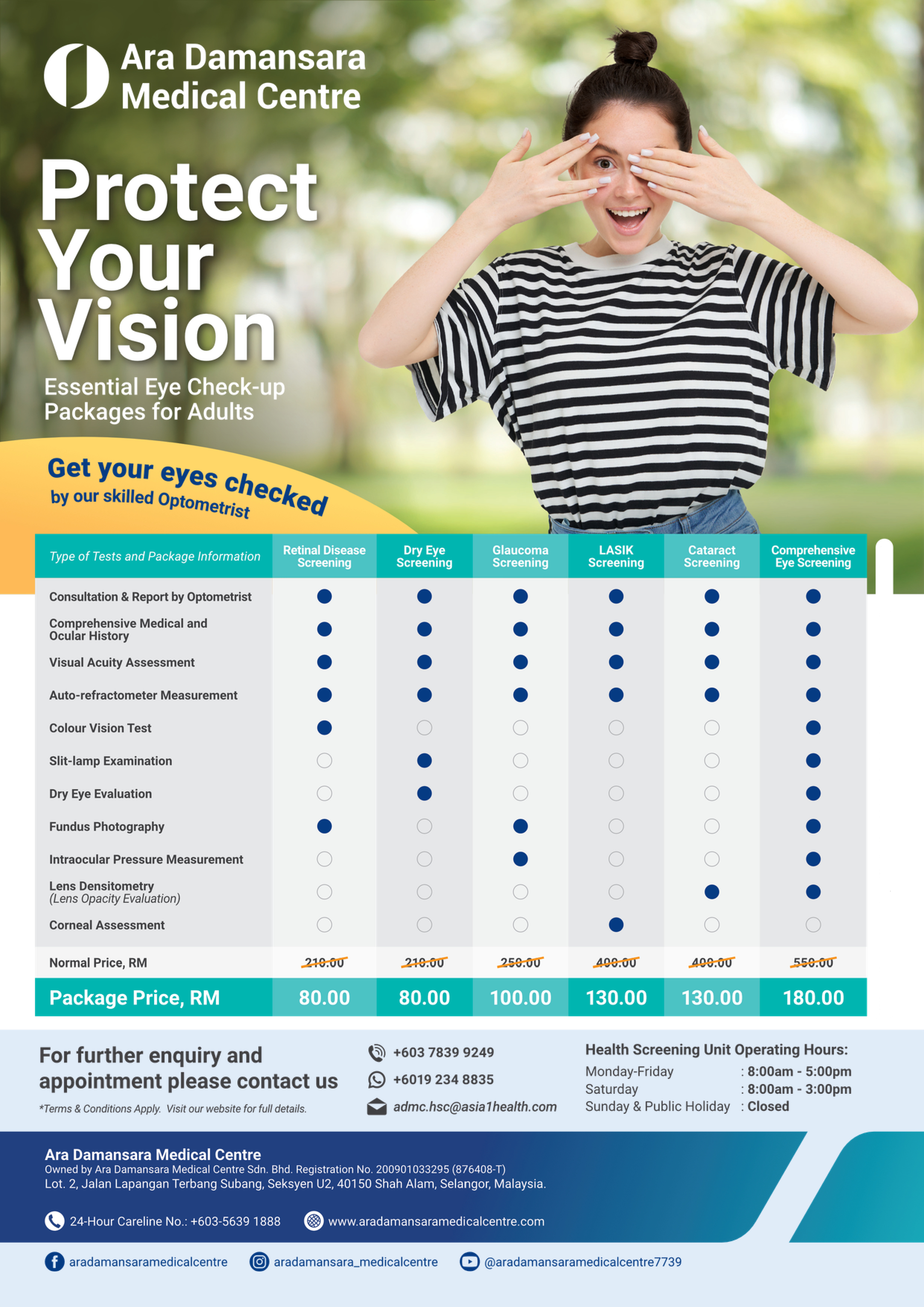 Eye Screening Package